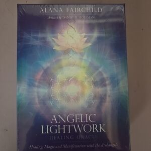 Angelic Lightwork Healing Oracle - Blue and Purple